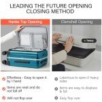 Hanke 24” Caribbean Blue Hard Case Luggage