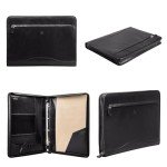 Personalized Luxury Leather Portfolio - The Veroli