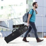 Lineslife Waterproof Golf Travel Bag with Wheels