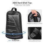 Lineslife Waterproof Golf Travel Bag with Wheels