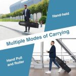 Lineslife Waterproof Golf Travel Bag with Wheels