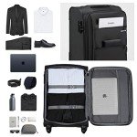 Hanke 20" Expandable Airline Approved Carry-On Luggage