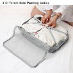 8-Piece Packing Cubes Set for Travel Organizing