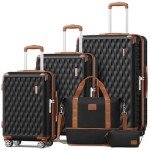 5-Piece Melalenia Luggage Set with Duffel Bag