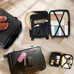 4-Piece Hard Shell Luggage Set with Spinner Wheels