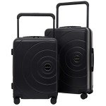 Travelers Club 20" Odyssey Black Luggage Set