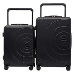 Travelers Club 20" Odyssey Black Luggage Set