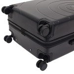 Travelers Club 20" Odyssey Black Luggage Set