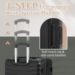 5-Piece Hard Case Luggage Set with Wheels