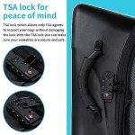 LemoHome 20-Inch Expandable Spinner Luggage with Seat