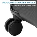 UNIHIMAL Waterproof Hard Case Golf Travel Bag