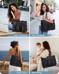 LOVEVOOK Women’s Laptop Tote Bag with Pockets
