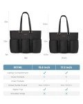 LOVEVOOK Women’s Laptop Tote Bag with Pockets