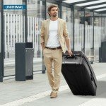 UNIHIMAL Waterproof Hard Case Golf Travel Bag