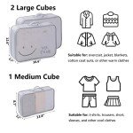 TianZong 7-Piece Packing Cubes and Travel Bags