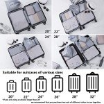 TianZong 7-Piece Packing Cubes and Travel Bags