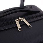 Wrangler 20-Inch Black Hardside Spinner Carry-On