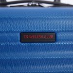 Blue 6-Piece Travelers Club Orion Luggage Set