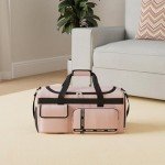 MAXTOP Women's Large Travel Duffle Bag with Shoe Compartment