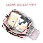 MAXTOP Women's Large Travel Duffle Bag with Shoe Compartment