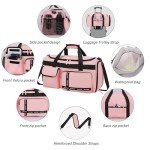MAXTOP Women's Large Travel Duffle Bag with Shoe Compartment