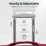 4-Piece Softside Luggage Set with TSA Lock