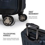 Kenneth Cole 3-Piece Expandable Navy Spinner Set