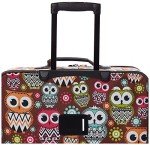 Rockland Jungle Owl 4-Piece Softside Luggage Set