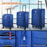 Expandable 24-Inch Softside Spinner Luggage - Navy