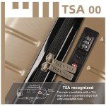 Expandable 4-Piece Hardshell Luggage Set - Champagne