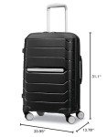 Samsonite Freeform 28-Inch Black Hardshell Luggage