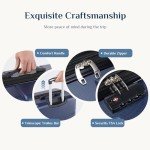 OLIXIS 24-Inch Expandable Hardside Luggage - Blue