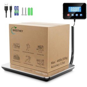 High Accuracy Postal Digital Luggage Scale 0.5oz-440lb