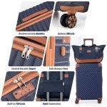 5-Piece Hard Shell Luggage Set with Wheels