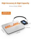 High Accuracy Postal Digital Luggage Scale 0.5oz-440lb