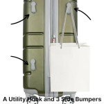 Olympia Denmark 3-Piece Olive Luggage Set