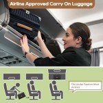 Joyway 5-Piece Expandable Spinner Luggage Set