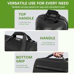 UNIHIMAL Wheeled Golf Travel Bag with Hard Case