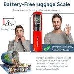 Portable Battery-Free Luggage Scale for Travelers
