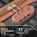 Joyway 4-Piece Hardside Luggage Set with Spinner Wheels