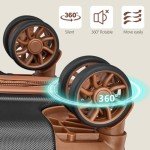 Joyway 4-Piece Hardside Luggage Set with Spinner Wheels