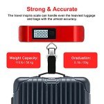 Digital Luggage Scale with Backlit LCD Display