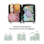 6-Pack Waterproof Packing Cubes for Travel