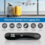 iHome Portable Luggage Scale with LCD Display