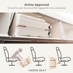 Merax White Hardshell Luggage Set with TSA Lock