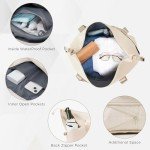 Merax White Hardshell Luggage Set with TSA Lock