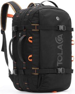 Tolaccea Travel Backpack & Duffle Bag - 40L-55L