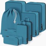 Lumesner 8-Piece Compression Packing Cubes Set