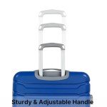 Olympia Denmark Lightweight Hardside Luggage Set - Navy