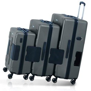 Tach V3.1 Grey Hard Shell Luggage Set - 3 Pieces